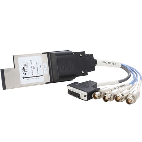 Tarjeta de interfaz Express - BU-67101Q - Data Device Corporation - para la aviónica / industrial / MIL-STD-1553