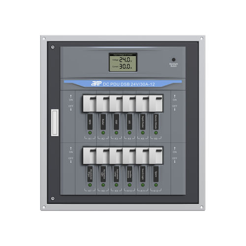 Unidad de distribución de alimentación de armarios - DC PDU DSB 24V/30A-12  - APM Technologies (Dongguan) Co., Ltd. - DC / para telemando