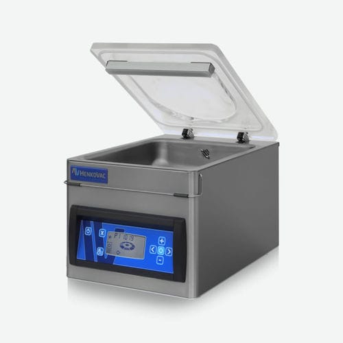 Máquina de embalaje con alimentación manual - T3 - Henkovac - de vacío / de mesa / compacta
