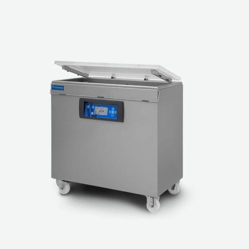 Máquina de embalaje con alimentación manual - M5 - Henkovac - de vacío / para productos alimentarios / para la industria agroalimentaria