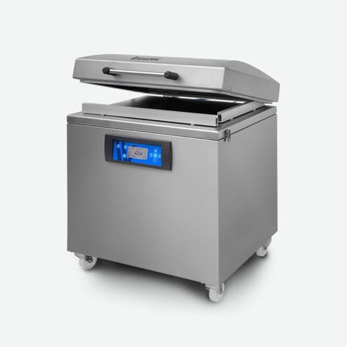Máquina de embalaje con alimentación manual - M6 - Henkovac - de vacío / para productos alimentarios / para la industria agroalimentaria