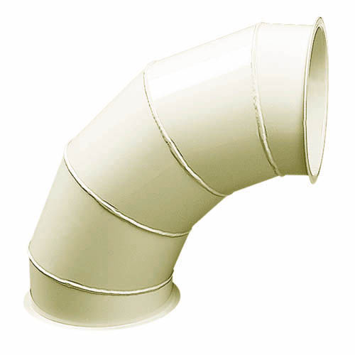 Codo para cañería 90° - VAP Industrie - de acero / para ventilación