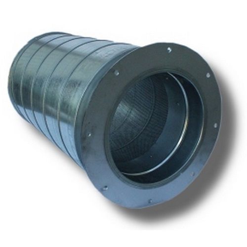 Silenciador para la ventilación - VAP Industrie - tubular / de acero
