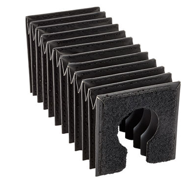 Fuelle rectangular - Dynatect Manufacturing, Inc. - de PVC / de tela recubierta / de elastómero