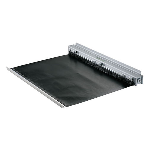 Protección enrollable para tornos - Dynatect Manufacturing, Inc. - con cajón / para centro de mecanizado / sin cajón