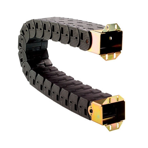 Cadena portacables cerrada - Nylatube® KLE series - Dynatect Manufacturing, Inc. - de plástico / de larga distancia