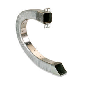 Cadena portacables totalmente cerrada - Gortube series - Dynatect Manufacturing, Inc. - de metal / con separadores / de bajo ruido