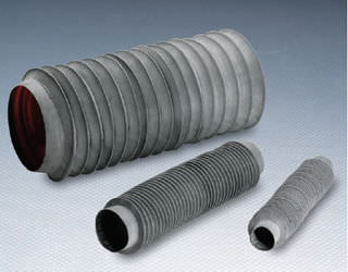 Fuelle de protección redondo - Gortflex® CT series - Dynatect Manufacturing, Inc. - de caucho / de tela recubierta / moldeado