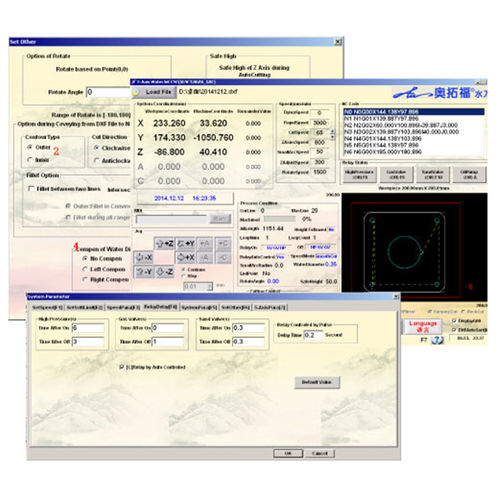 Software mandos de movimiento de ejes - waterjet software - Shenyang  All-Powerful Science&Technology Stock Co.,Ltd. - de pilotaje CNC / para corte por chorro de agua / en tiempo real