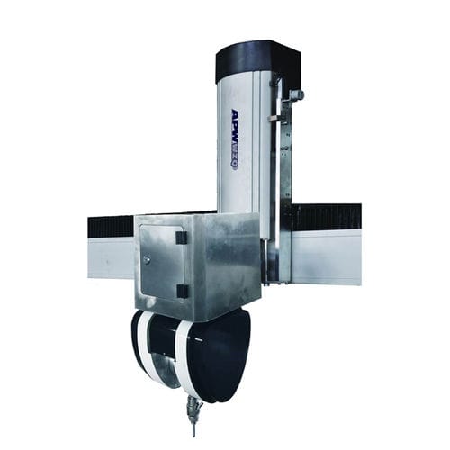 Cabezal de corte con chorro de agua - AC - Shenyang  All-Powerful Science&Technology Stock Co.,Ltd. - 5 ejes / 3D / para corte en chaflán