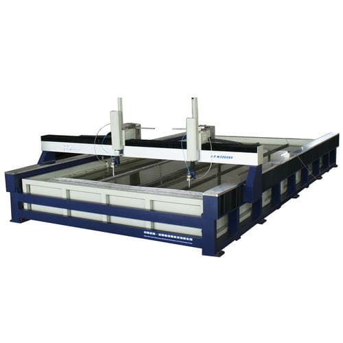 Cabezal de corte con chorro de agua - Shenyang  All-Powerful Science&Technology Stock Co.,Ltd. - 5 ejes / de 3 ejes / de fuerza ajustable