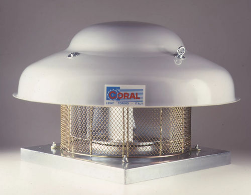 Ventilador de tejado - ET  - CORAL - axial / de extracción / de acero galvanizado