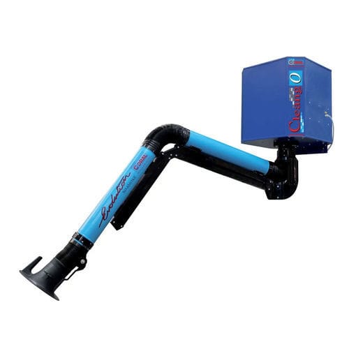 Extractor de humo de pared - Cleango WALL - CORAL - de soldadura / de cartucho / de polvo