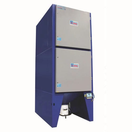 Extractor de humo de pie - Iperjet DF MAX TC TRU series - CORAL - para la industria / de cartucho / con filtro autolimpiante