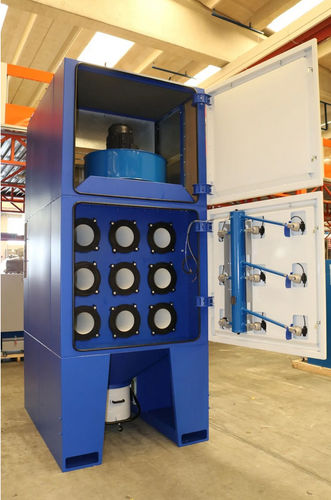 Extractor de humo de pie - Iperjet DF MAX TRU series - CORAL - para la industria / de cartucho / con filtro autolimpiante