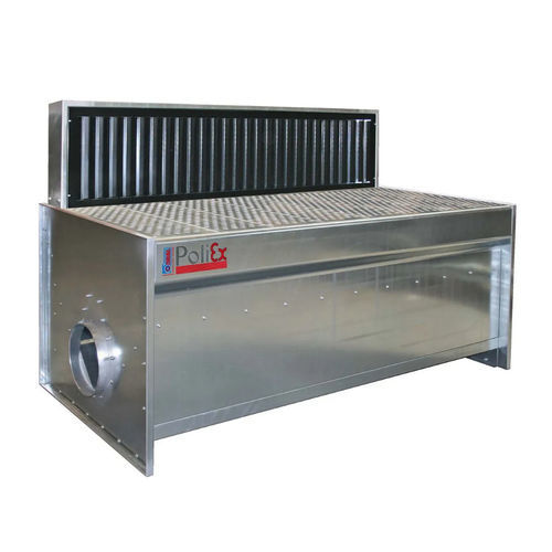 Mesa aspirante para soldaduras - POLIEX series - CORAL - autolimpiante / ATEX