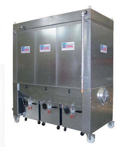 Desempolvador de bolsa - Eurofilter H3 series - CORAL - con desatascador neumático / de alto rendimiento / ATEX