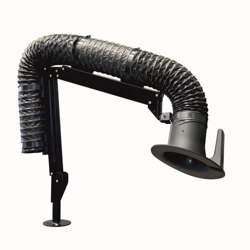 Brazo de extracción fijo - Evolution NO SMOKE FLEX series - CORAL - flexible / de aspiración / químico