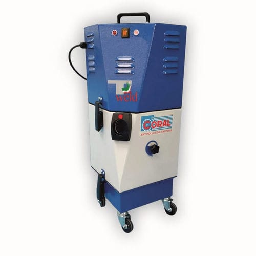 Aspirador industrial - T-weld - CORAL - en seco / para polvo / eléctrico