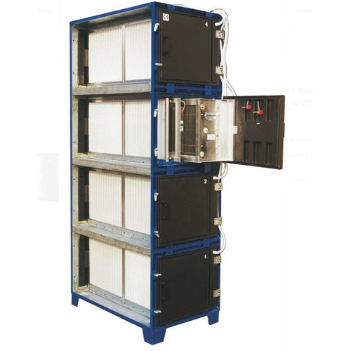 Unidad de filtración electrostática - Ef SMOKE series - CORAL - de aire / modular / centralizada