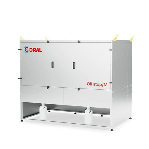 Desempolvador con filtro HEPA - Oil STOP/M series - CORAL - con agitador mecánico / modular / de alto rendimiento
