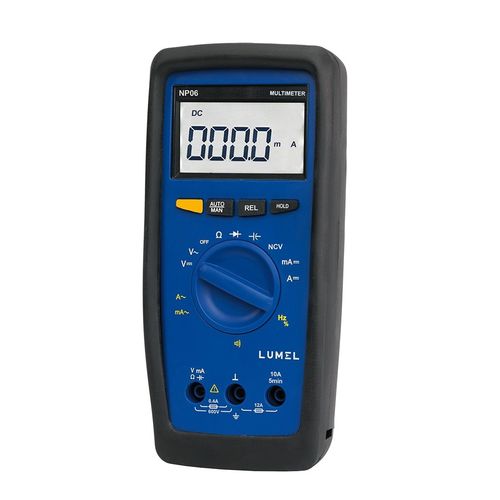 Multímetro digital - NP06 - LUMEL - portátil / 1000 V / 10 A