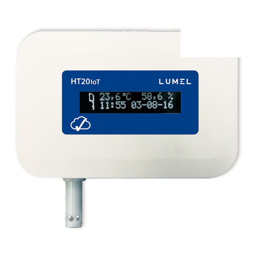 Data logger de temperatura y humedad - HT20IoT - LUMEL - de potencia / ethernet / MQTT