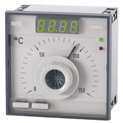 Controlador de temperatura digital - RE55 - LUMEL - analógico / PID / para alimentos