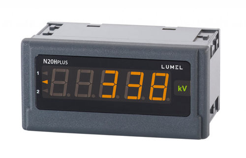 Indicador de tensión - N20HPLUS - LUMEL - digital / LED / para montaje sobre panel