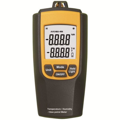 Higrómetro con pantalla LCD - VA8010 - LUMEL - portátil de mano / temperatura / a punto de rocío