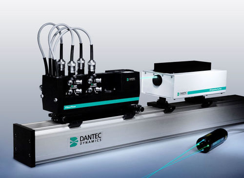 Sistema láser continuo - FiberFlow  - Dantec Dynamics A/S - de fibra óptica / verde