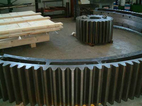 Corona dentada para molinos de bolas - Galbiati Group S.r.l.