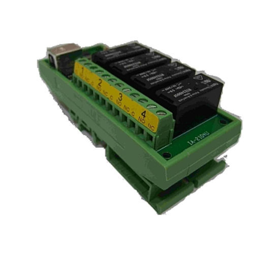 Módulo de relé DC - IA-2104-U - Intelligent-Appliance - AC / para montaje sobre riel DIN / USB