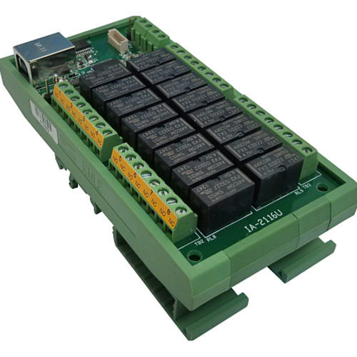 Módulo E/S digital - IA-2116-U - Intelligent-Appliance - USB / 16 canales / para montaje sobre riel DIN