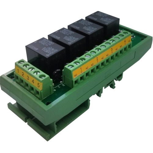 Módulo de relé digital - IA-1007-12 - Intelligent-Appliance - para montaje sobre riel DIN