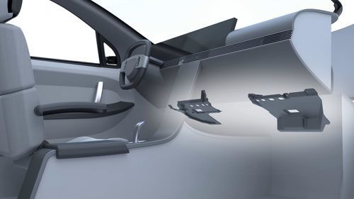 Elemento de fijación para aplicaciones automóviles - Hutchinson Precision Sealing Systems - de paneles / de polipropileno / a medida