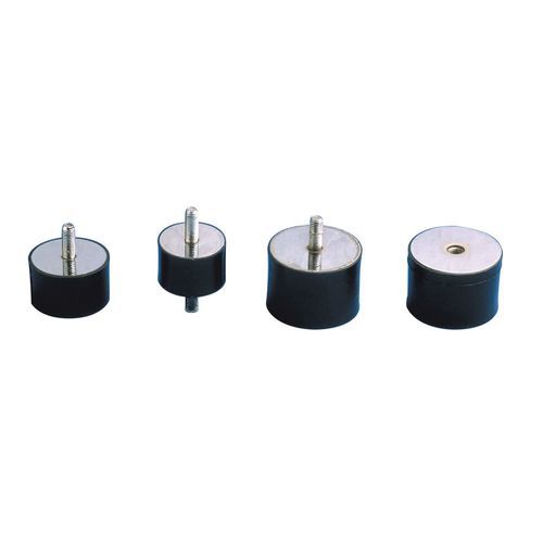Soporte antivibratorio cilíndrico - RADIAFLEX® - Hutchinson Precision Sealing Systems - de acero dulce / de elastómero / amortiguador de vibraciones