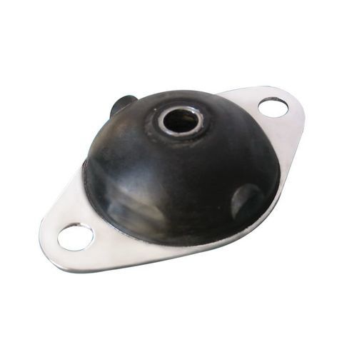 Soporte antivibratorio redondo - POLYFLEX - Hutchinson Precision Sealing Systems - de metal / de caucho / para bomba