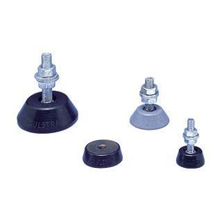 Soporte antivibratorio cilíndrico - MINIFIX® - Hutchinson Precision Sealing Systems - de acero / de elastómero / de acero inoxidable