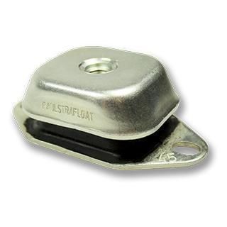 Soporte antivibratorio rectangular - Paulstrafloat&reg; - Hutchinson Precision Sealing Systems - de elastómero / para dispositivo móvil / para compresor