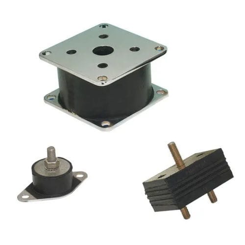 Soporte antivibratorio cuadrado - 53 - Hutchinson Precision Sealing Systems - de elastómero / para maquinaria / para cargas pesadas