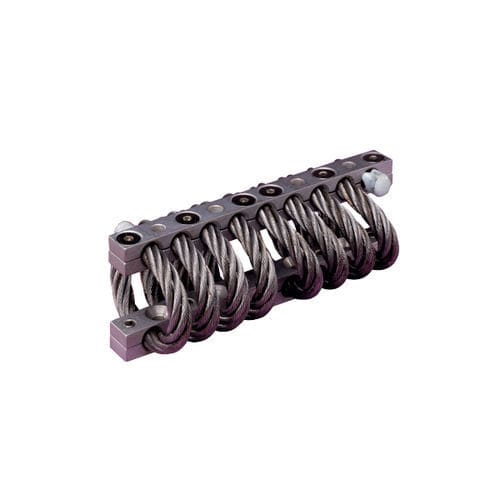 Abrazadera de cable de acero galvanizado - Vibcable - Hutchinson Precision Sealing Systems - de aluminio / de acero inoxidable / de presión