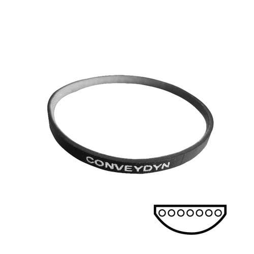 Cinta transportadora redonda - Conveydyn® - Hutchinson - curva / de plástico / industrial