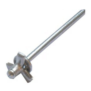Remache remachable - RIVELIT - de cabeza abombada / de aluminio / de estrella