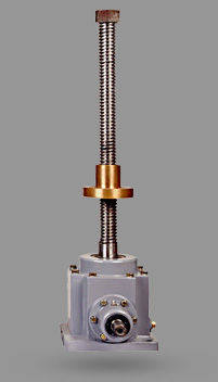Gato de husillo tornillo giratorio - BGJ series - Gears and Gear Drives (India) Pvt. Ltd - con engranaje cónico / de hierro fundido / de aluminio
