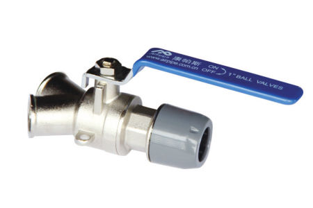 Válvula de bola - Zhejiang Compressed Fluid Transmission Engineering Co.,Ltd - de palanca / para aire comprimido / roscada