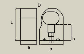 Clip para tubos - ø 20 - 100 mm - Zhejiang Compressed Fluid Transmission Engineering Co.,Ltd - de plástico / de fijación