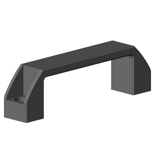 Manilla de puerta - 2120 A series - TecEnMa GmbH - de aluminio / de perfil de aluminio