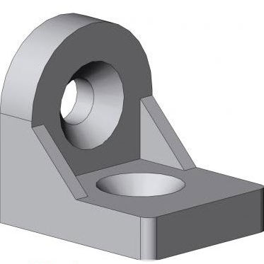 Soporte en escuadra para perfil de aluminio - 4030 A - EL 01 series - TecEnMa GmbH - para ensamblaje / de aluminio / 90°