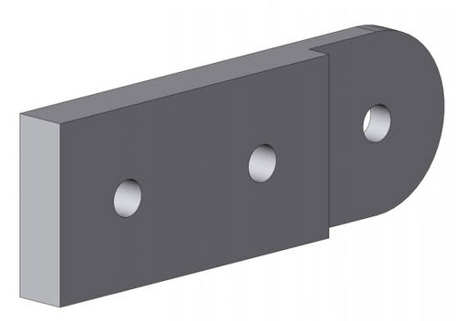 Conexión pivotante para ensamblaje de perfiles - 4710 A 40120 EL 01 - TecEnMa GmbH